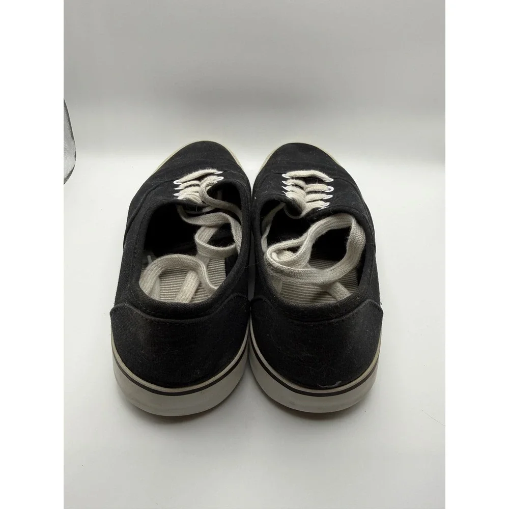 Womens Canvas Sneakers Target Black Casual Lace Up Comfort‎ Shoes
